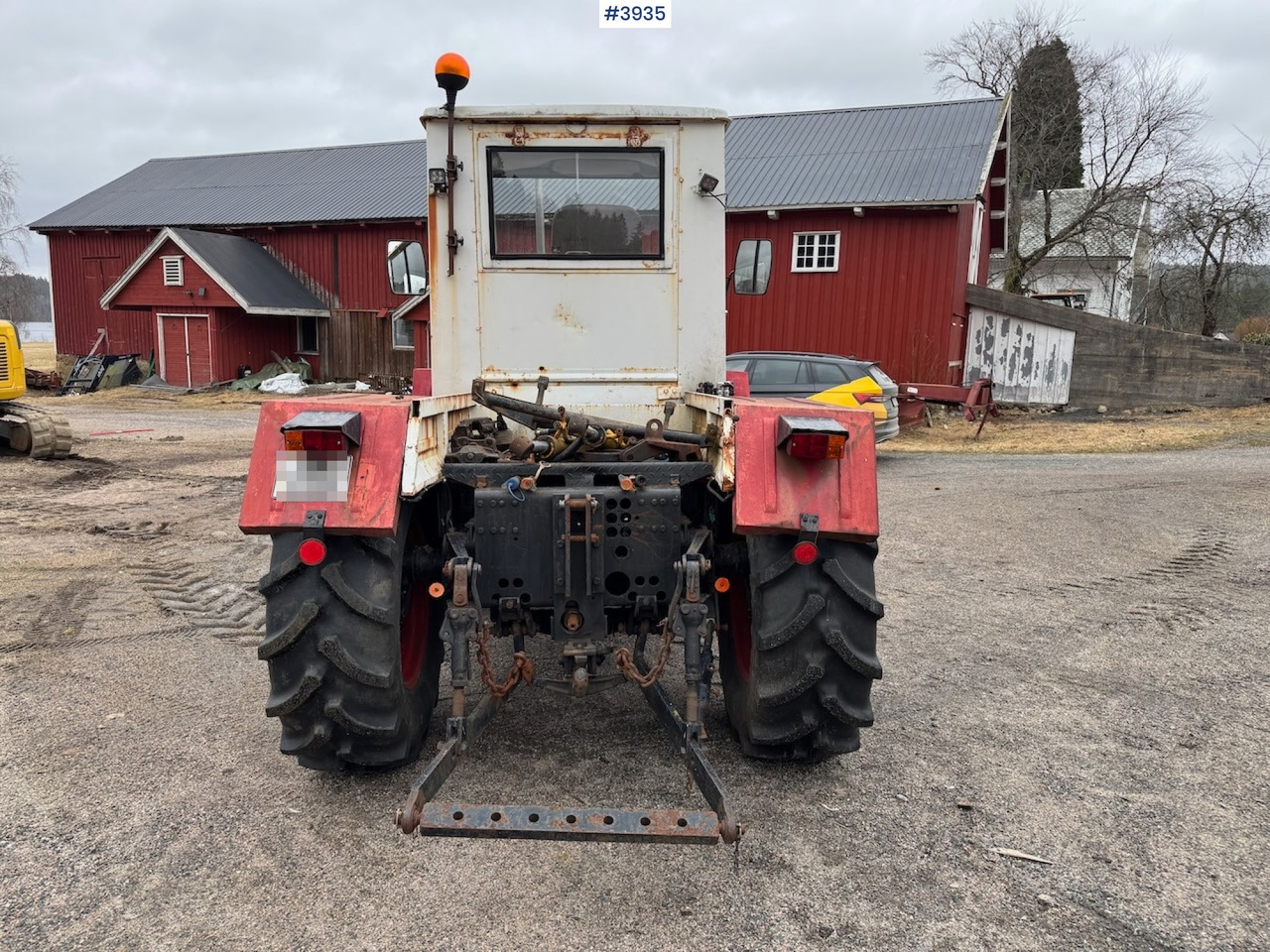 Trator 1977 MB Trac 800 Mercedes-Benz w/front loader: foto 18
