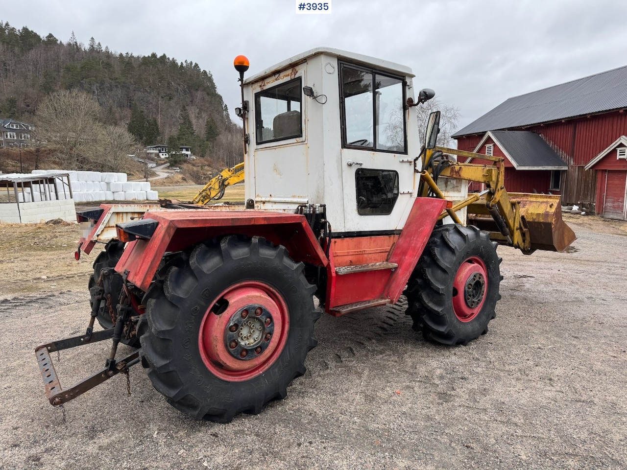 Trator 1977 MB Trac 800 Mercedes-Benz w/front loader: foto 8