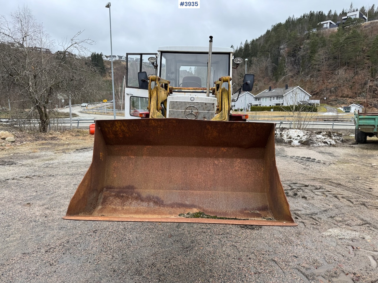 Trator 1977 MB Trac 800 Mercedes-Benz w/front loader: foto 7