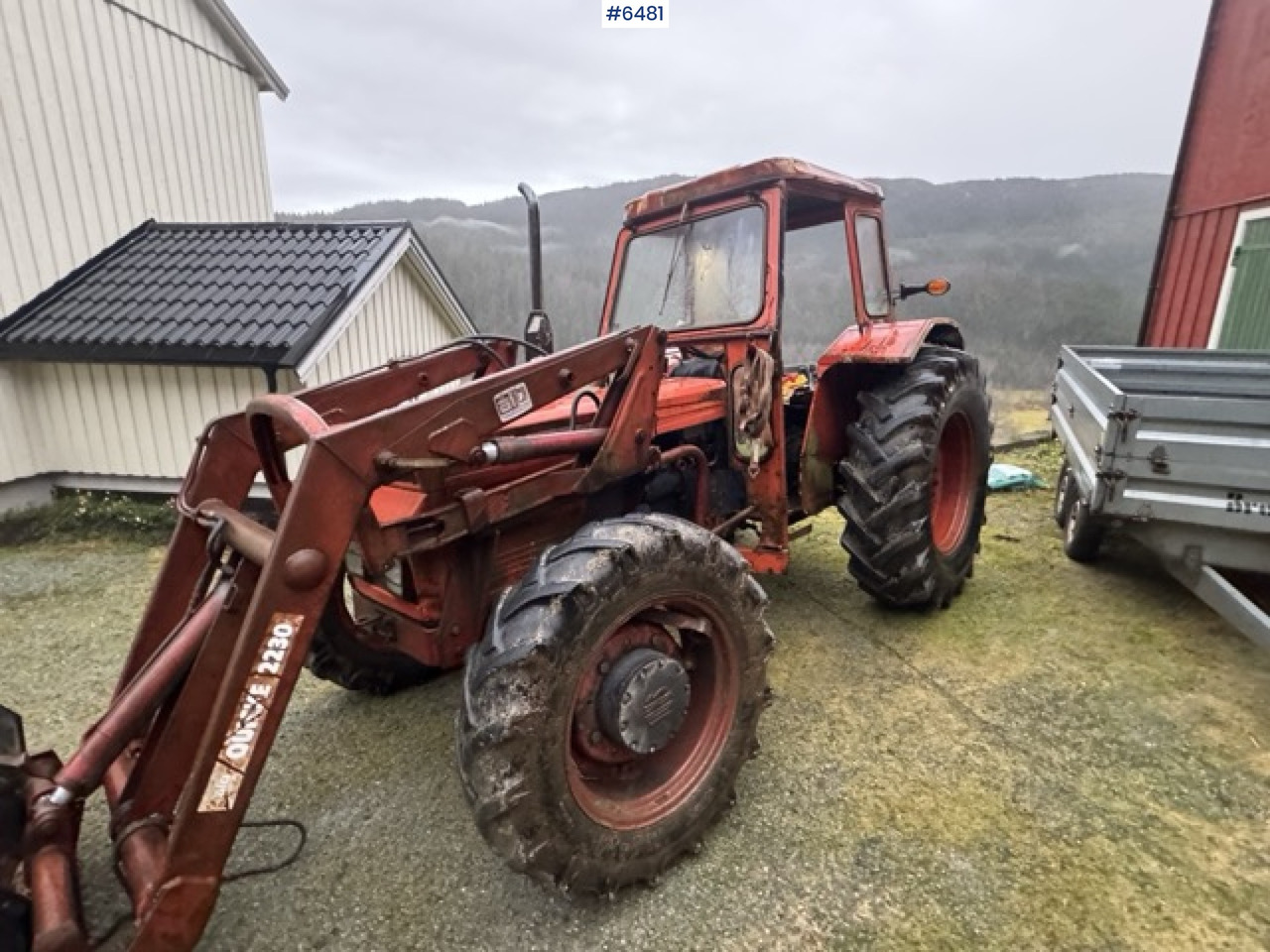 Trator 1979 SAME Kosarod 70 with loader and 2 buckets! Repair object: foto 15