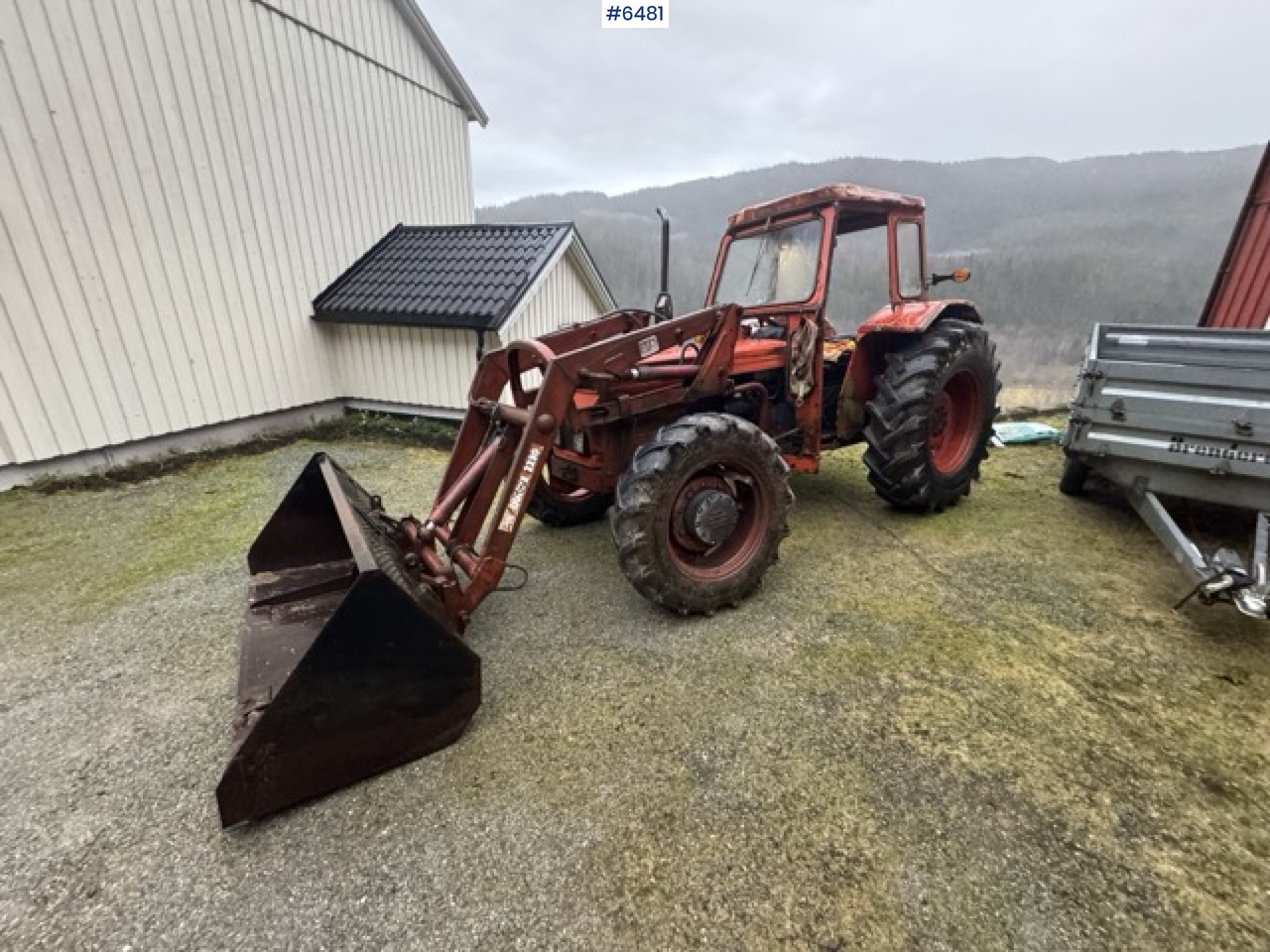 Trator 1979 SAME Kosarod 70 with loader and 2 buckets! Repair object: foto 13