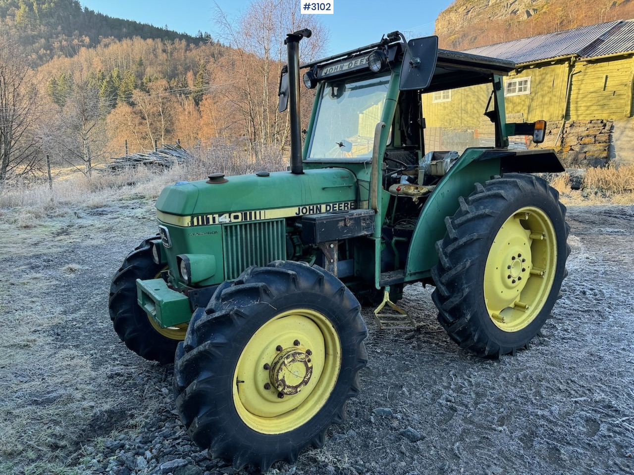 1981 John Deere 1140 Synchron with front loader - Trator: foto 3 1981 John Deere 1140 Synchron with front loader - Trator: foto 3