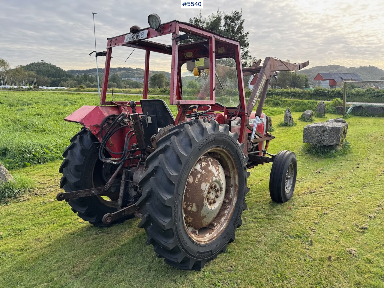 Trator 1982 Massey Ferguson 235 w/front loader.: foto 7