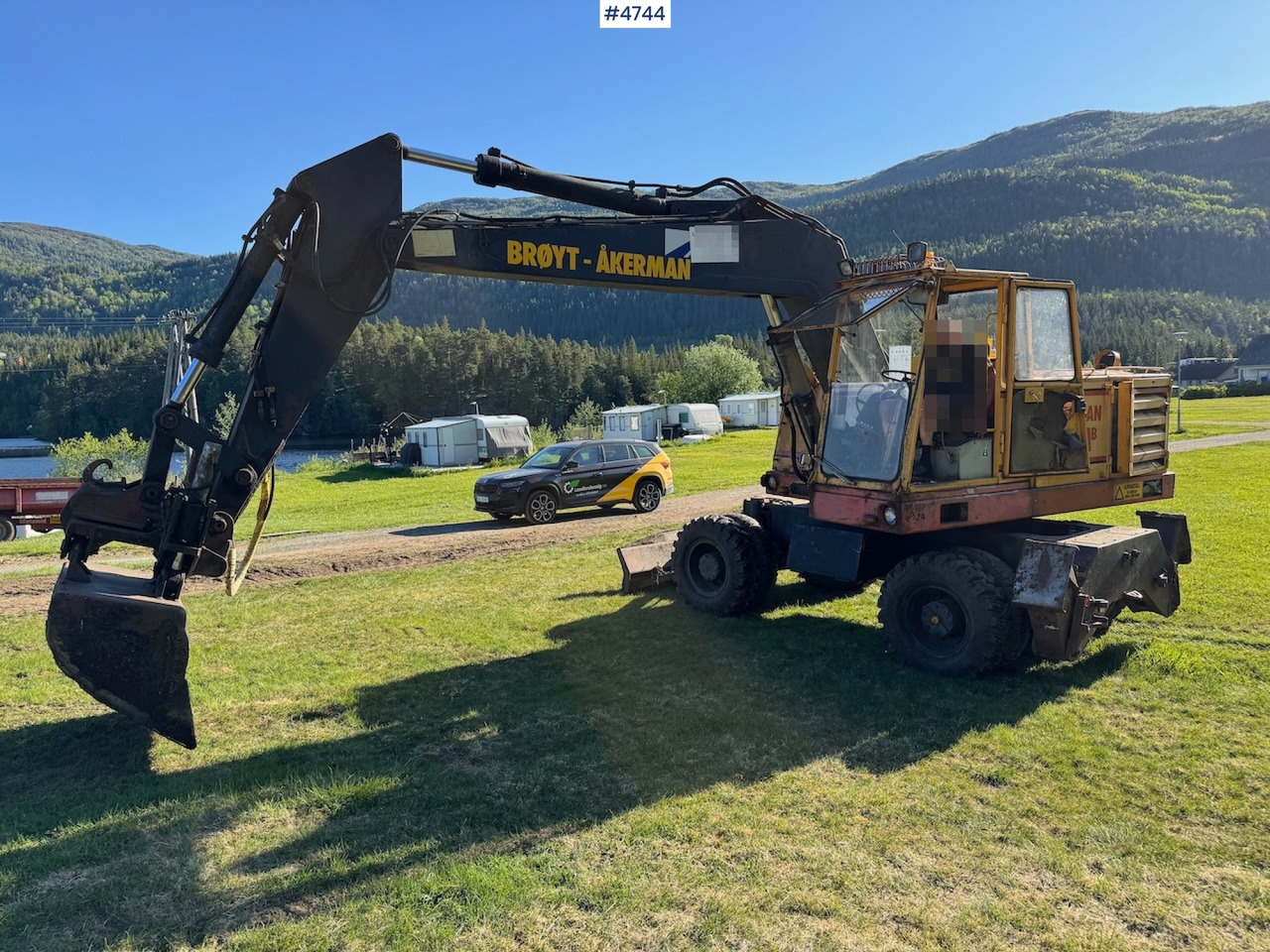 1985 Åkerman H7M B Wheel machine - Escavadeira de rodas: foto 5 1985 Åkerman H7M B Wheel machine - Escavadeira de rodas: foto 5