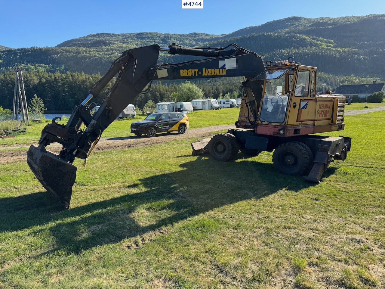 1985 Åkerman H7M B Wheel machine - Escavadeira de rodas: foto 4 1985 Åkerman H7M B Wheel machine - Escavadeira de rodas: foto 4