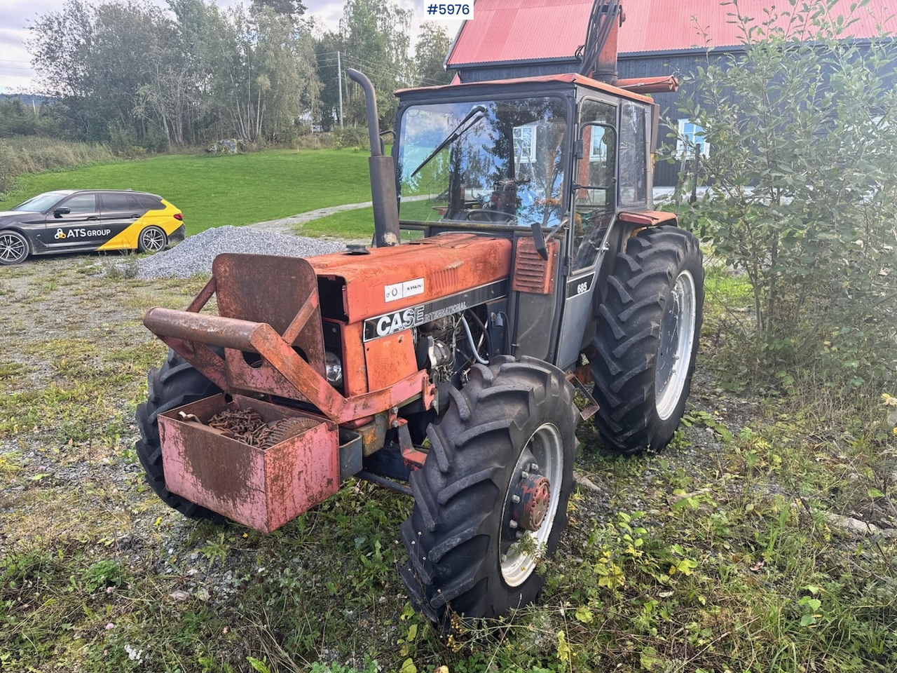 1985 Case International 685 with Log Trailer - Trator: foto 1 1985 Case International 685 with Log Trailer - Trator: foto 1