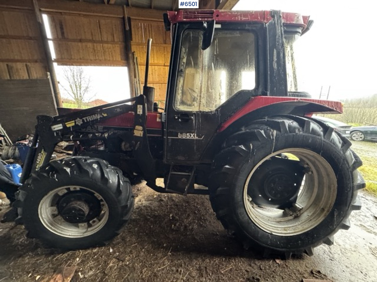 1987 Case IH 885XL tractor with Trima front loader - Trator: foto 4 1987 Case IH 885XL tractor with Trima front loader - Trator: foto 4