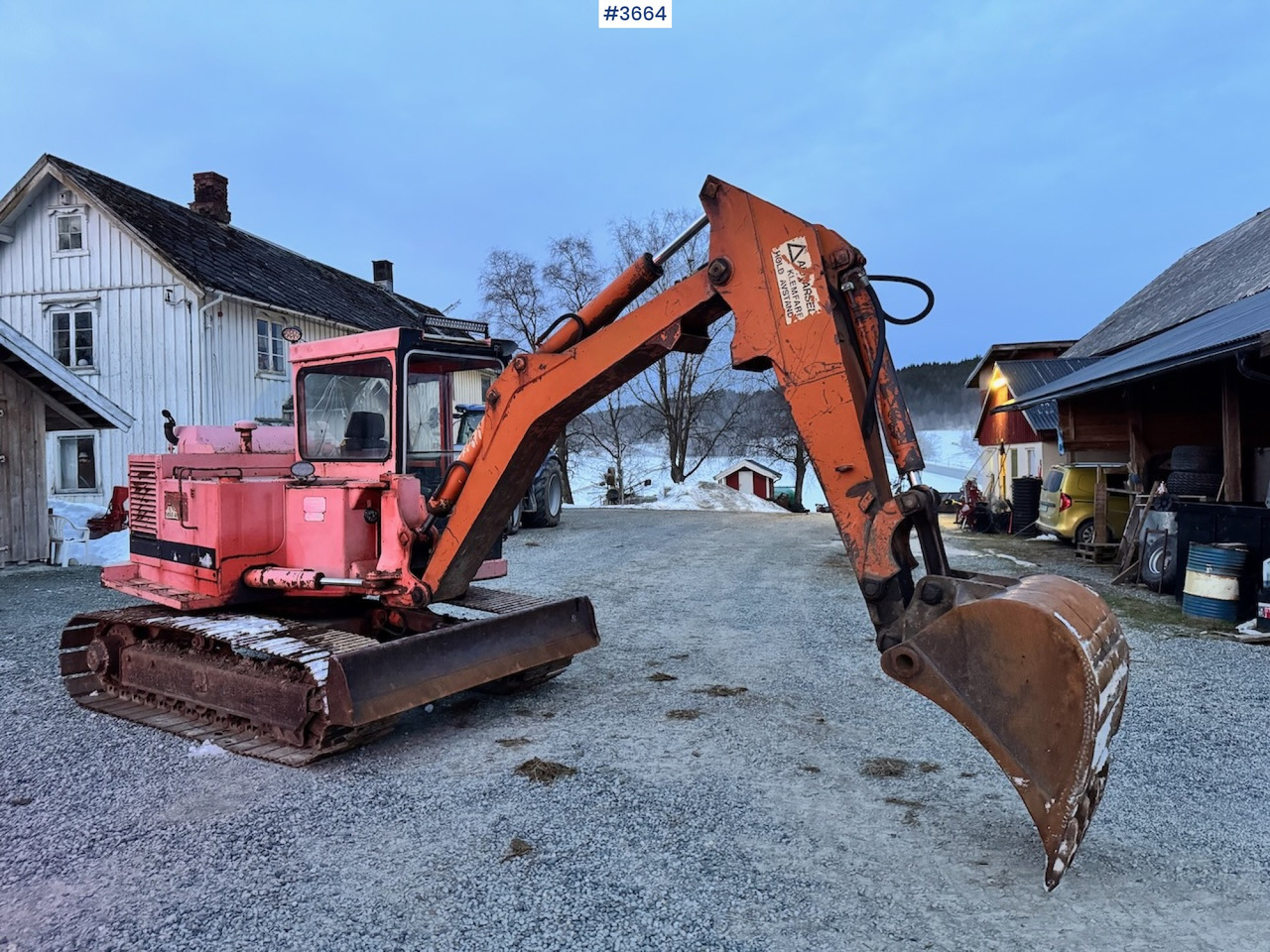 1987 Schaeff HR30 Tracked excavator with two buckets. - Escavadeira: foto 1 1987 Schaeff HR30 Tracked excavator with two buckets. - Escavadeira: foto 1
