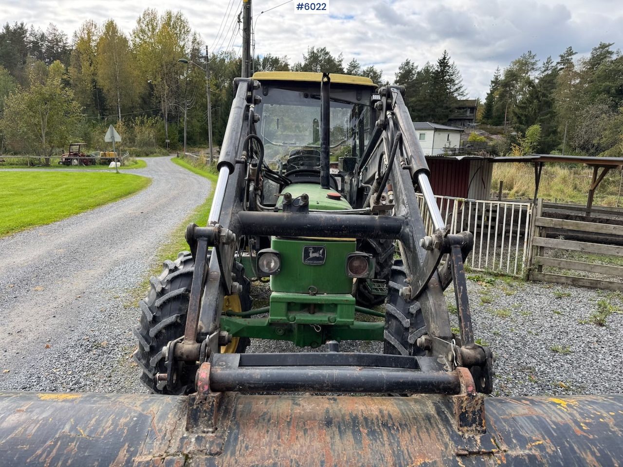 1990 John Deere 1950 Power Synchron w/ front loader. - Trator: foto 3 1990 John Deere 1950 Power Synchron w/ front loader. - Trator: foto 3