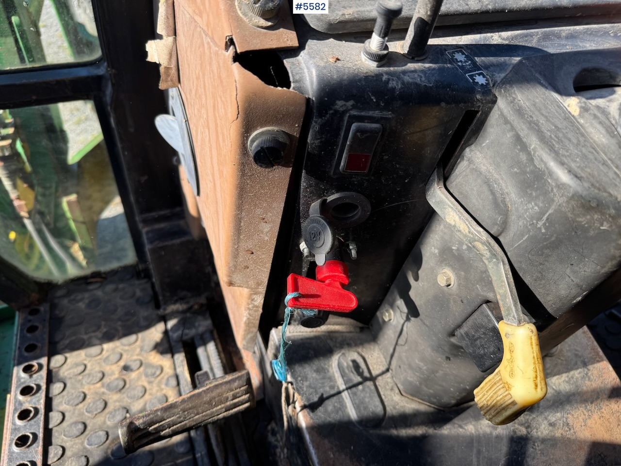 Trator 1991 John Deere 2650 Fox Power Synchron m/frontalster: foto 12