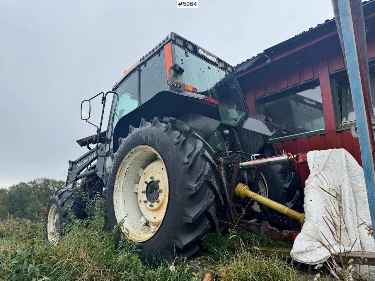 1991 Valmet 6100 Turbo with front loader and bucket - Trator: foto 2 1991 Valmet 6100 Turbo with front loader and bucket - Trator: foto 2