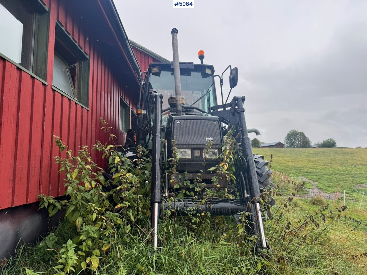 1991 Valmet 6100 Turbo with front loader and bucket - Trator: foto 5 1991 Valmet 6100 Turbo with front loader and bucket - Trator: foto 5