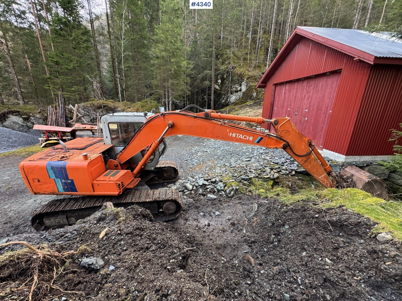 1994 Hitachi EX120-2 - Escavadeira: foto 2 1994 Hitachi EX120-2 - Escavadeira: foto 2