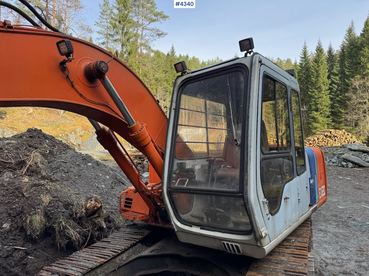 1994 Hitachi EX120-2 - Escavadeira: foto 5 1994 Hitachi EX120-2 - Escavadeira: foto 5