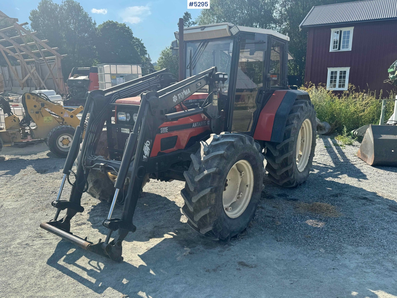 1995 SAME Antares tractor w/ front loader. WATCH VIDEO! - Trator: foto 3 1995 SAME Antares tractor w/ front loader. WATCH VIDEO! - Trator: foto 3