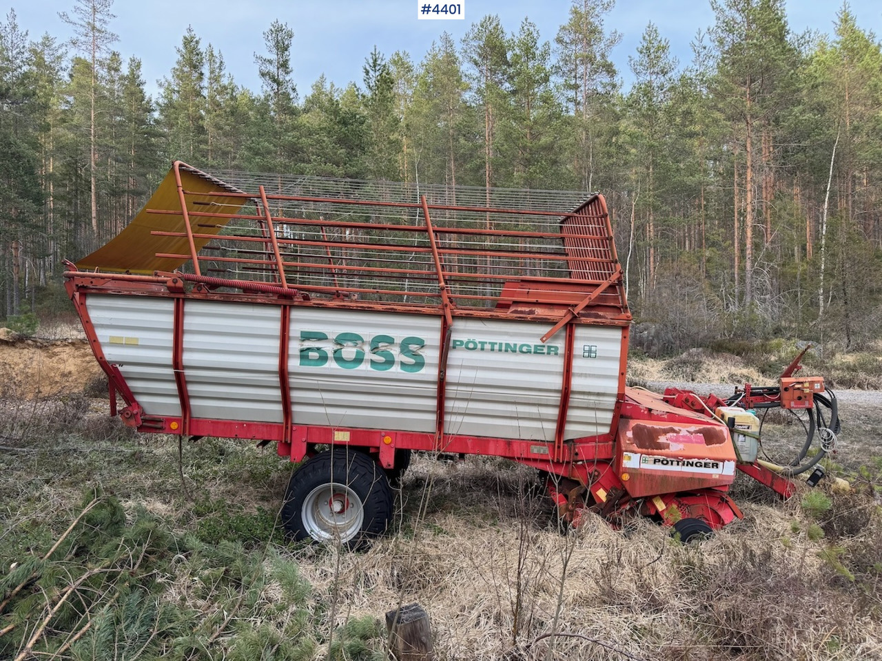 1997 Pöttinger Boss1 Loader - Máquina para produção de feno: foto 5 1997 Pöttinger Boss1 Loader - Máquina para produção de feno: foto 5