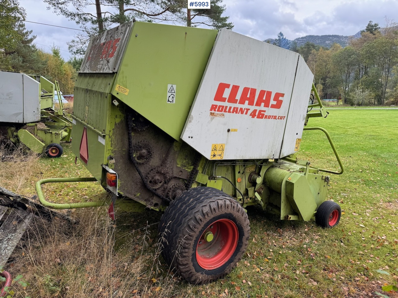 1999 Claas Rollant 46 Rotocut and a dividing baler. - Máquina para produção de feno: foto 5 1999 Claas Rollant 46 Rotocut and a dividing baler. - Máquina para produção de feno: foto 5