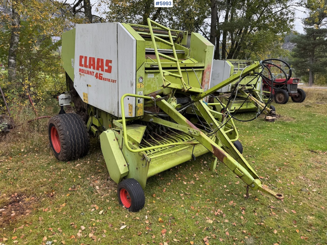1999 Claas Rollant 46 Rotocut and a dividing baler. - Máquina para produção de feno: foto 3 1999 Claas Rollant 46 Rotocut and a dividing baler. - Máquina para produção de feno: foto 3