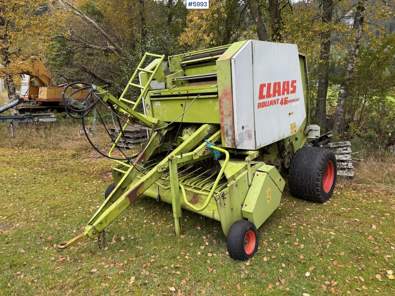 1999 Claas Rollant 46 Rotocut and a dividing baler. - Máquina para produção de feno: foto 1 1999 Claas Rollant 46 Rotocut and a dividing baler. - Máquina para produção de feno: foto 1
