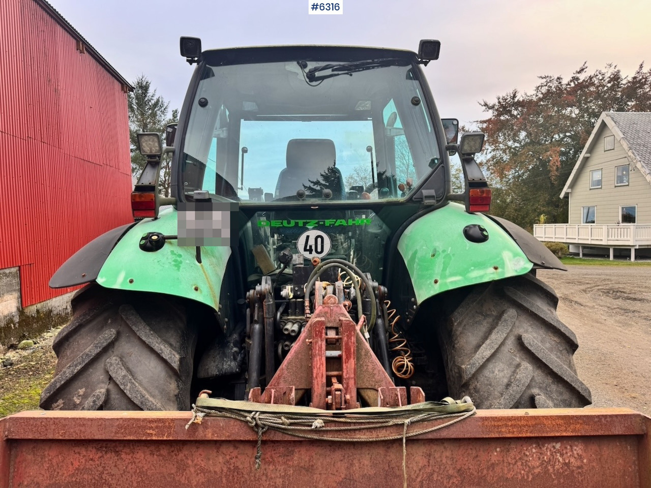 1999 Deutz Agrotron 150 w/ bucket and Front loader from 2020. - Trator: foto 5 1999 Deutz Agrotron 150 w/ bucket and Front loader from 2020. - Trator: foto 5