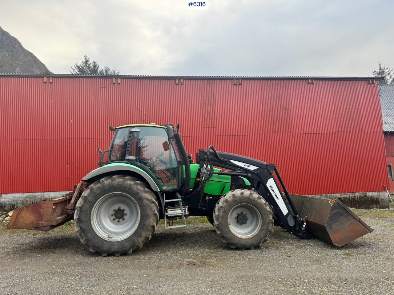 1999 Deutz Agrotron 150 w/ bucket and Front loader from 2020. - Trator: foto 3 1999 Deutz Agrotron 150 w/ bucket and Front loader from 2020. - Trator: foto 3