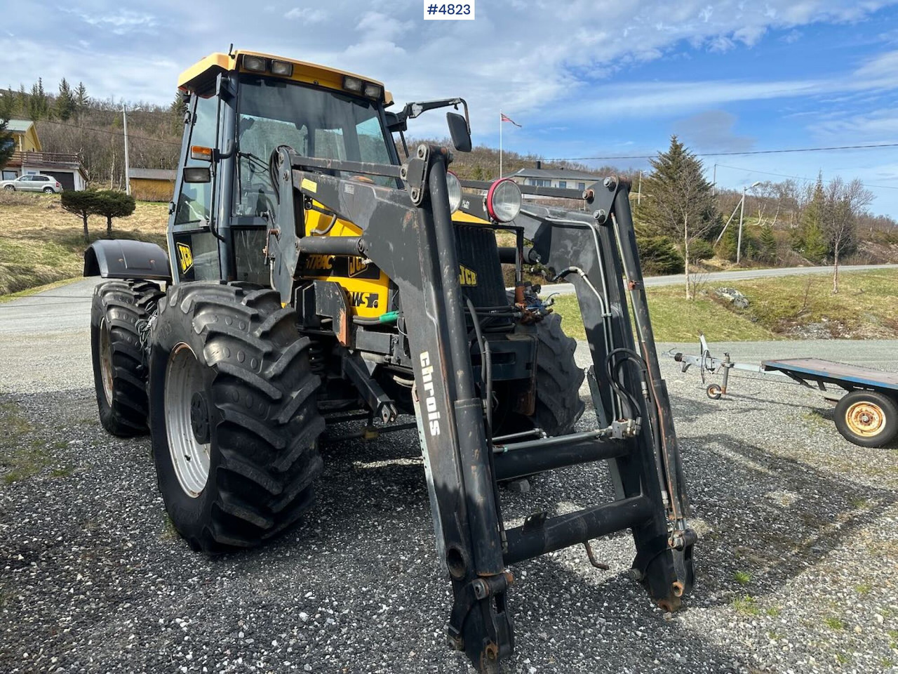 Trator 2000 JCB Fastrac 4x4 tractor w/ loader, 2 new tires, gravel bucket or snow bucket. WATCH VIDEO.: foto 7