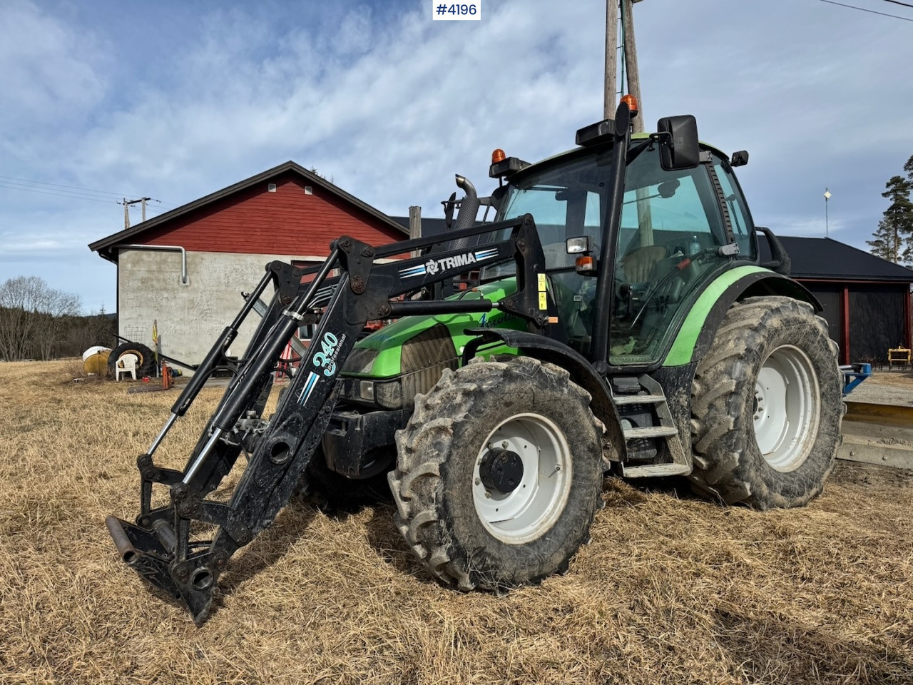 2001 Deutz-fahr Agrotron 85 w/ Front loader. 4450 hours! - Trator: foto 3 2001 Deutz-fahr Agrotron 85 w/ Front loader. 4450 hours! - Trator: foto 3