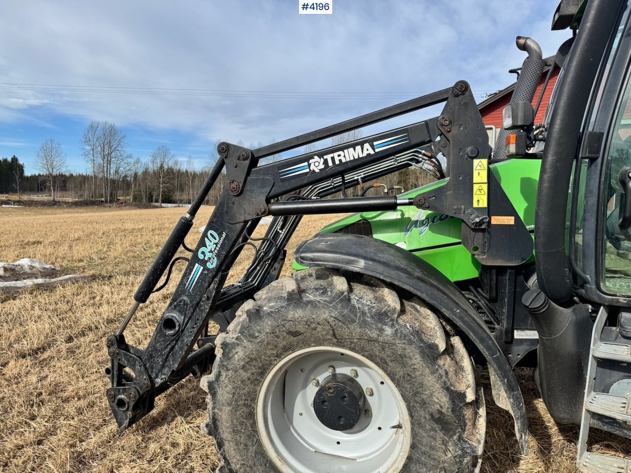 2001 Deutz-fahr Agrotron 85 w/ Front loader. 4450 hours! - Trator: foto 4 2001 Deutz-fahr Agrotron 85 w/ Front loader. 4450 hours! - Trator: foto 4