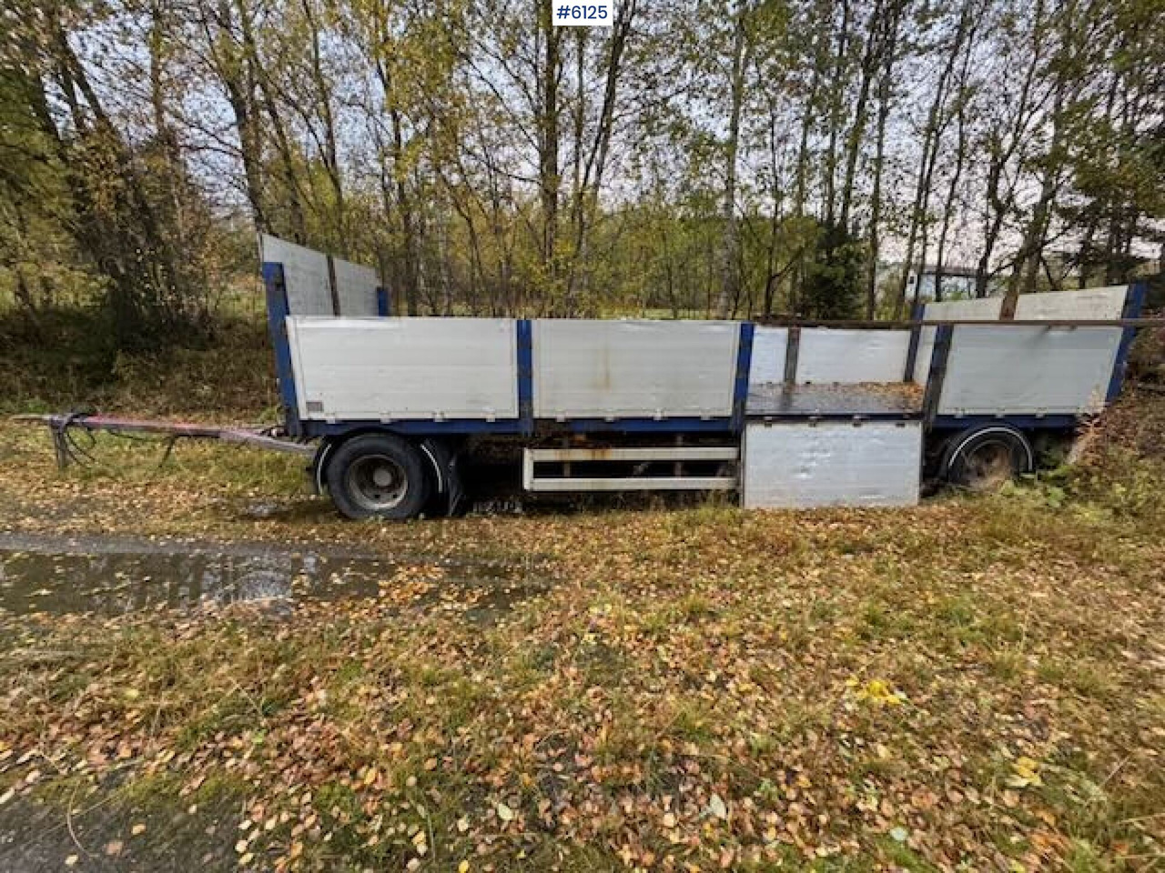2001 Istrail 3 axle flatbed trailer - Reboque baixa: foto 5 2001 Istrail 3 axle flatbed trailer - Reboque baixa: foto 5