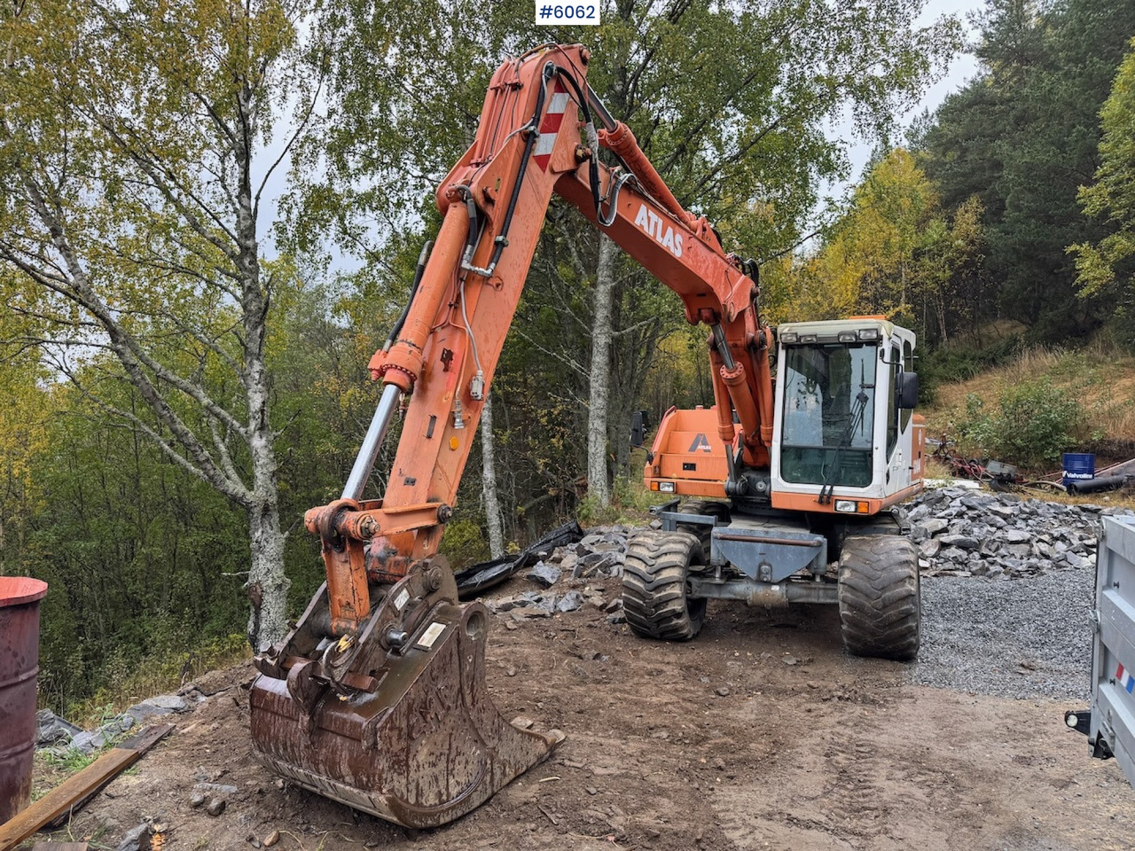 2002 Atlas 1304 w/ 1 backhoe bucket Low Hours! - Escavadeira: foto 2 2002 Atlas 1304 w/ 1 backhoe bucket Low Hours! - Escavadeira: foto 2