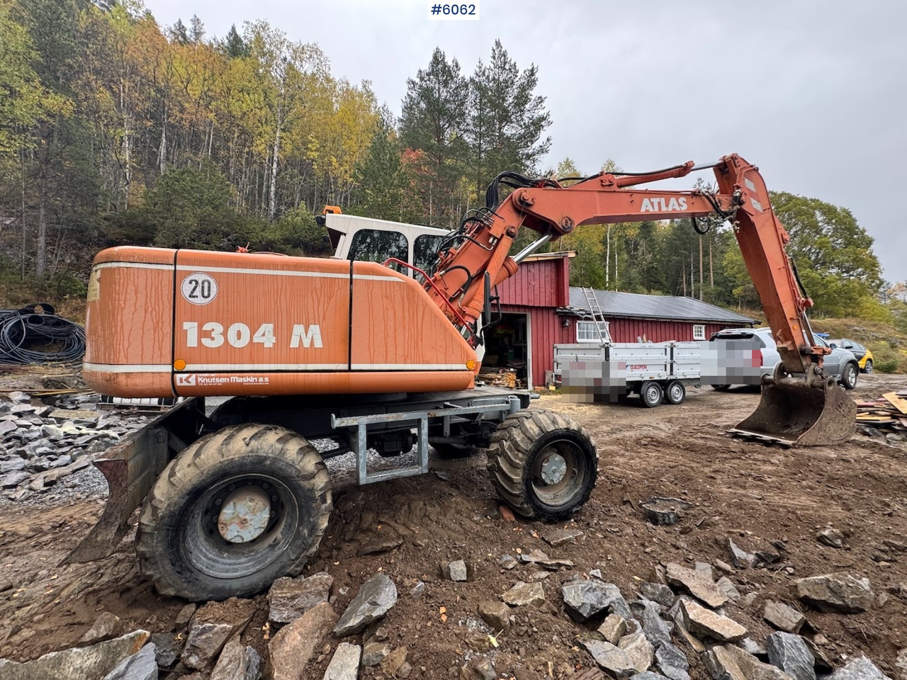 2002 Atlas 1304 w/ 1 backhoe bucket Low Hours! - Escavadeira: foto 5 2002 Atlas 1304 w/ 1 backhoe bucket Low Hours! - Escavadeira: foto 5