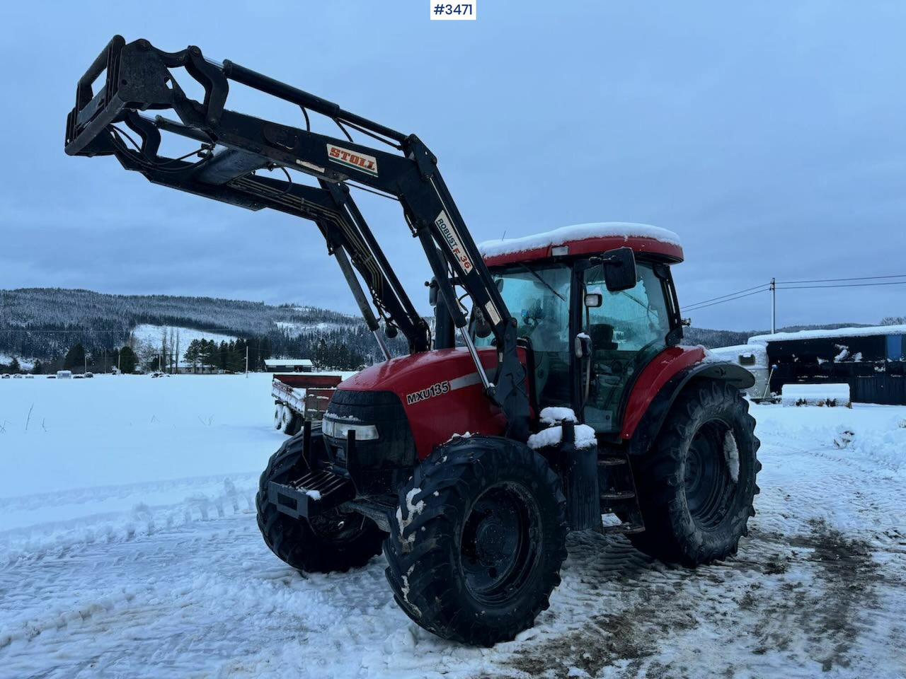 2004 Case MXU 135 w/ front loader - Trator: foto 1 2004 Case MXU 135 w/ front loader - Trator: foto 1