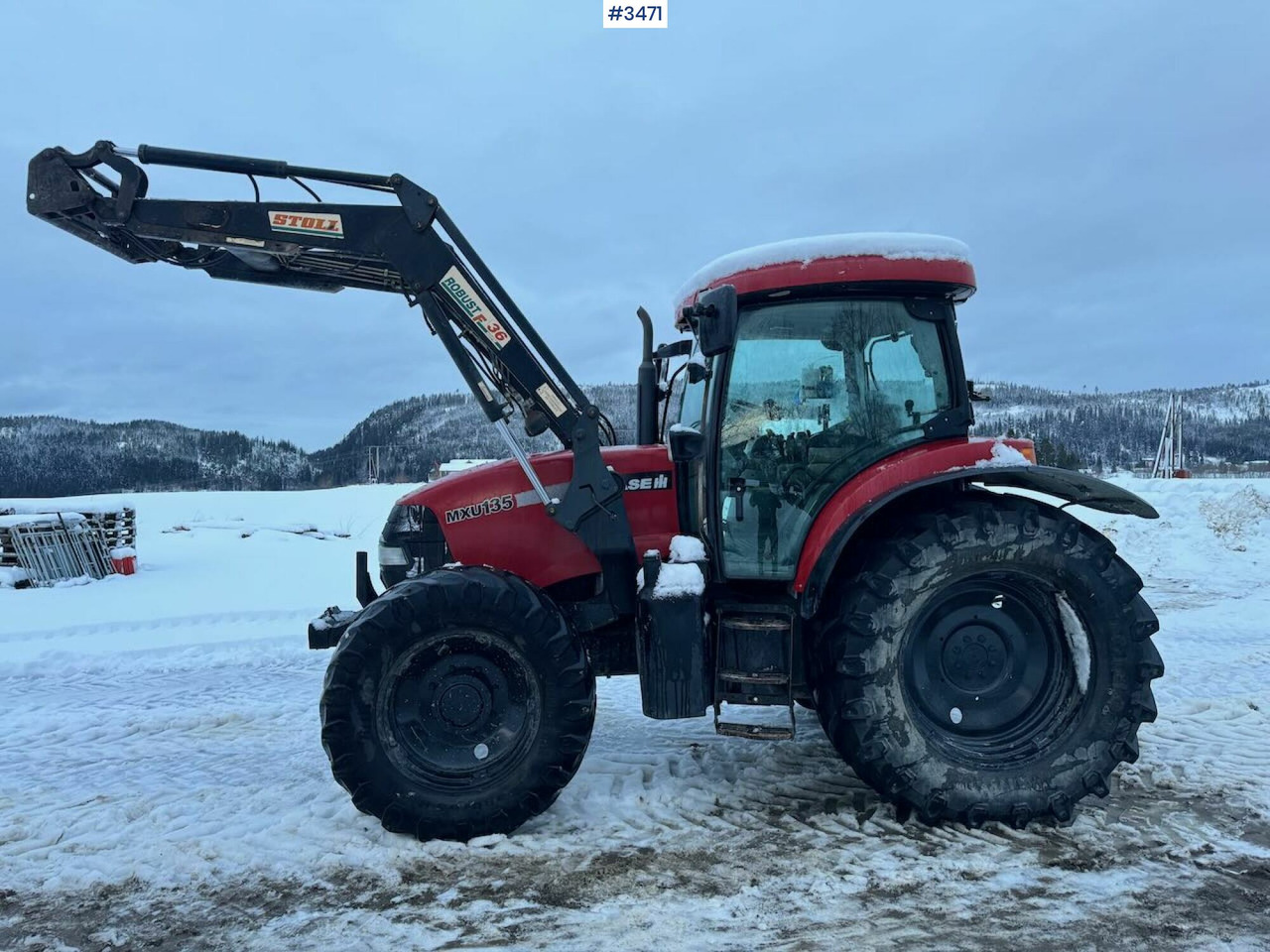 2004 Case MXU 135 w/ front loader - Trator: foto 2 2004 Case MXU 135 w/ front loader - Trator: foto 2