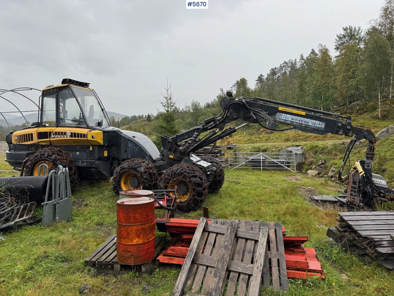 2004 Ponsse Ergo - Harvester: foto 4 2004 Ponsse Ergo - Harvester: foto 4