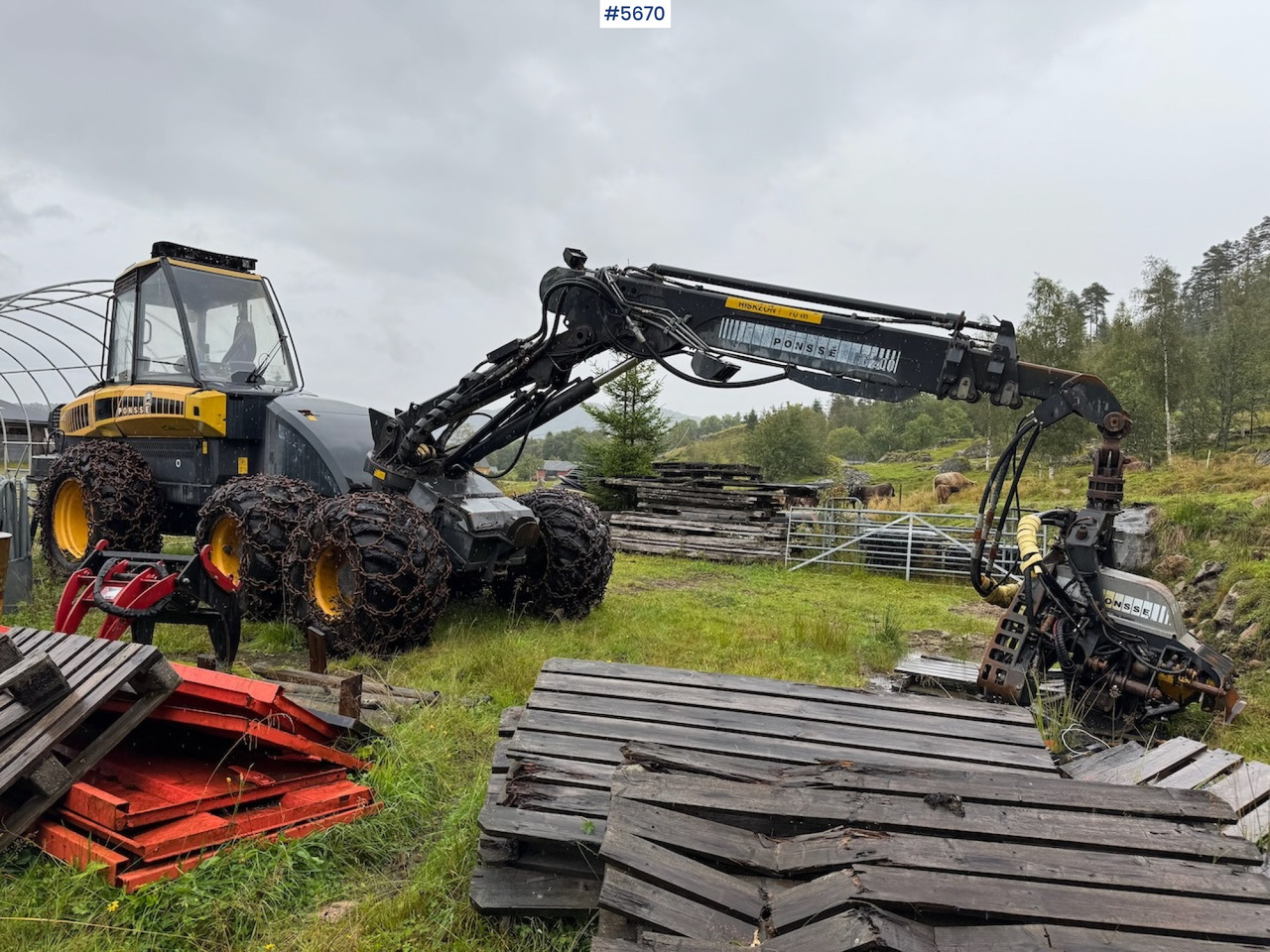 2004 Ponsse Ergo - Harvester: foto 3 2004 Ponsse Ergo - Harvester: foto 3