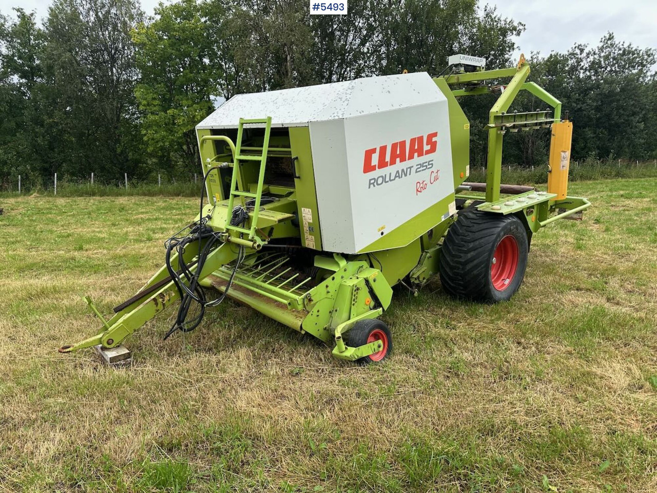 2005 Claas Rollant 255 combi baler - Máquina para produção de feno: foto 2 2005 Claas Rollant 255 combi baler - Máquina para produção de feno: foto 2