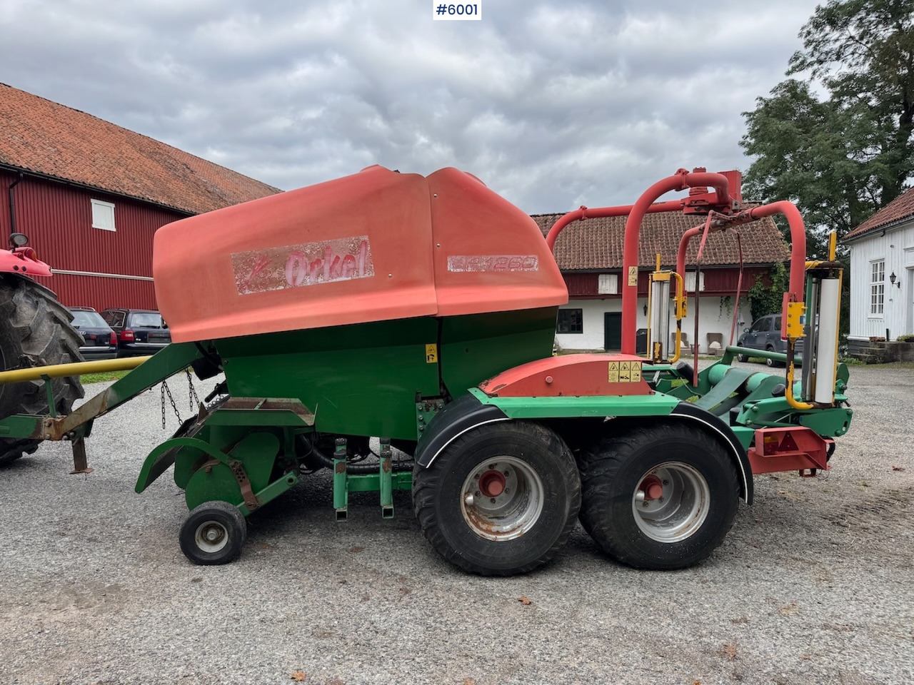 2005 Orkel GP 1260 Combi Baler - Máquina para produção de feno: foto 1 2005 Orkel GP 1260 Combi Baler - Máquina para produção de feno: foto 1