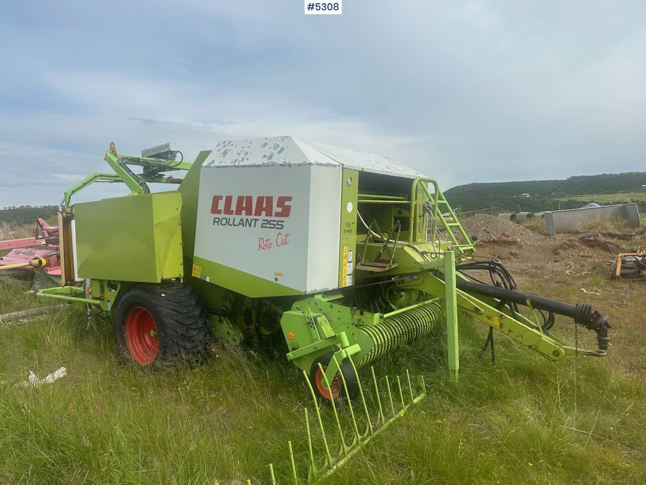 2006 Claas Rollant 255 roto cut - Máquina para produção de feno: foto 1 2006 Claas Rollant 255 roto cut - Máquina para produção de feno: foto 1