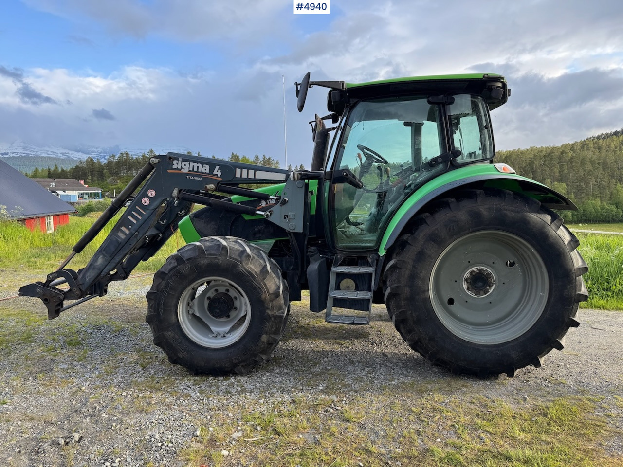 2006 Deutz-Fahr Agrotron K90 w/front loader. - Trator: foto 3 2006 Deutz-Fahr Agrotron K90 w/front loader. - Trator: foto 3
