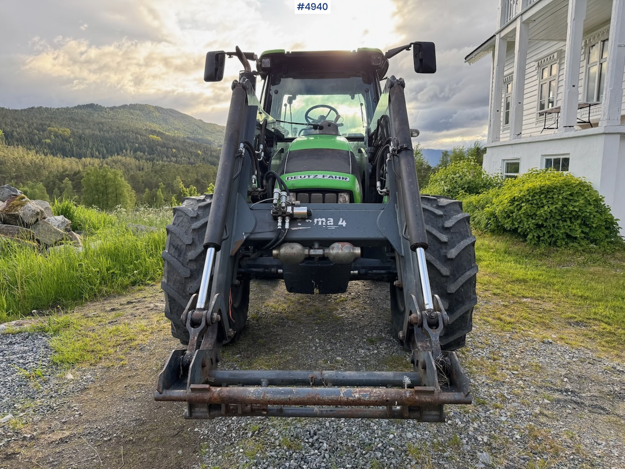 2006 Deutz-Fahr Agrotron K90 w/front loader. - Trator: foto 4 2006 Deutz-Fahr Agrotron K90 w/front loader. - Trator: foto 4