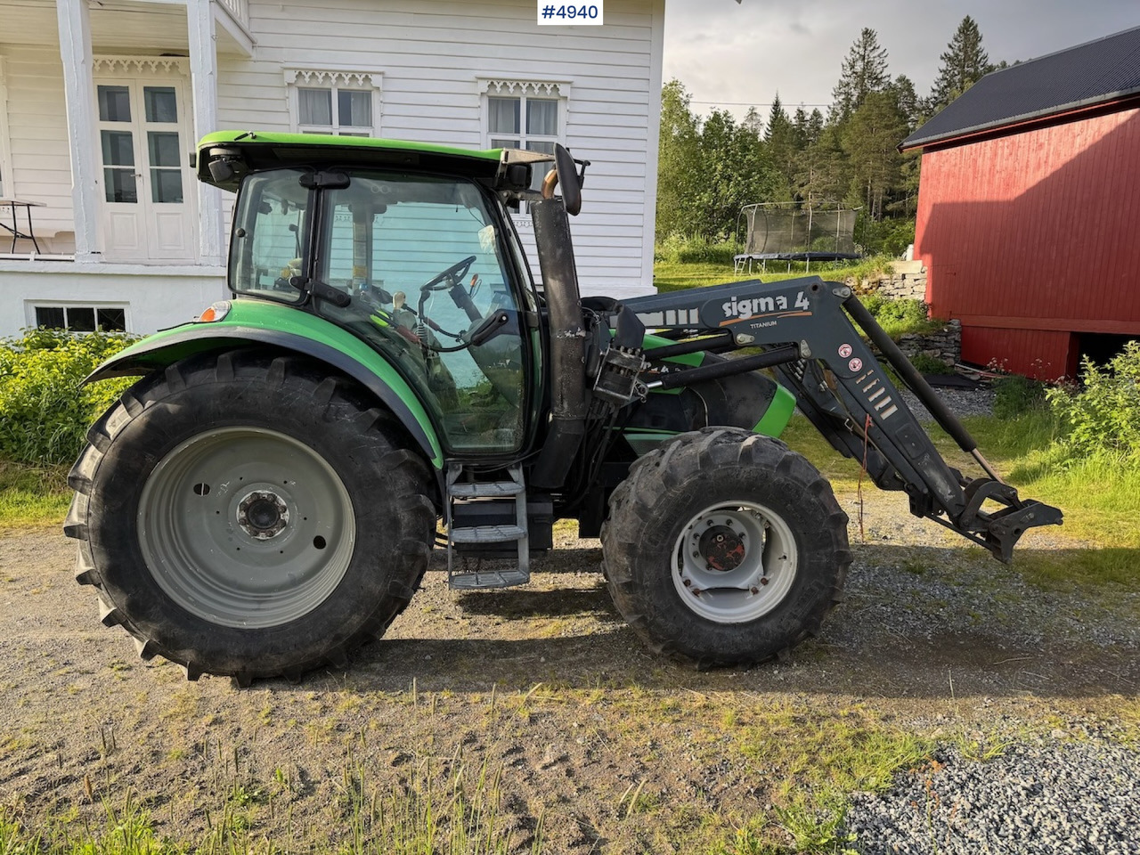 2006 Deutz-Fahr Agrotron K90 w/front loader. - Trator: foto 1 2006 Deutz-Fahr Agrotron K90 w/front loader. - Trator: foto 1