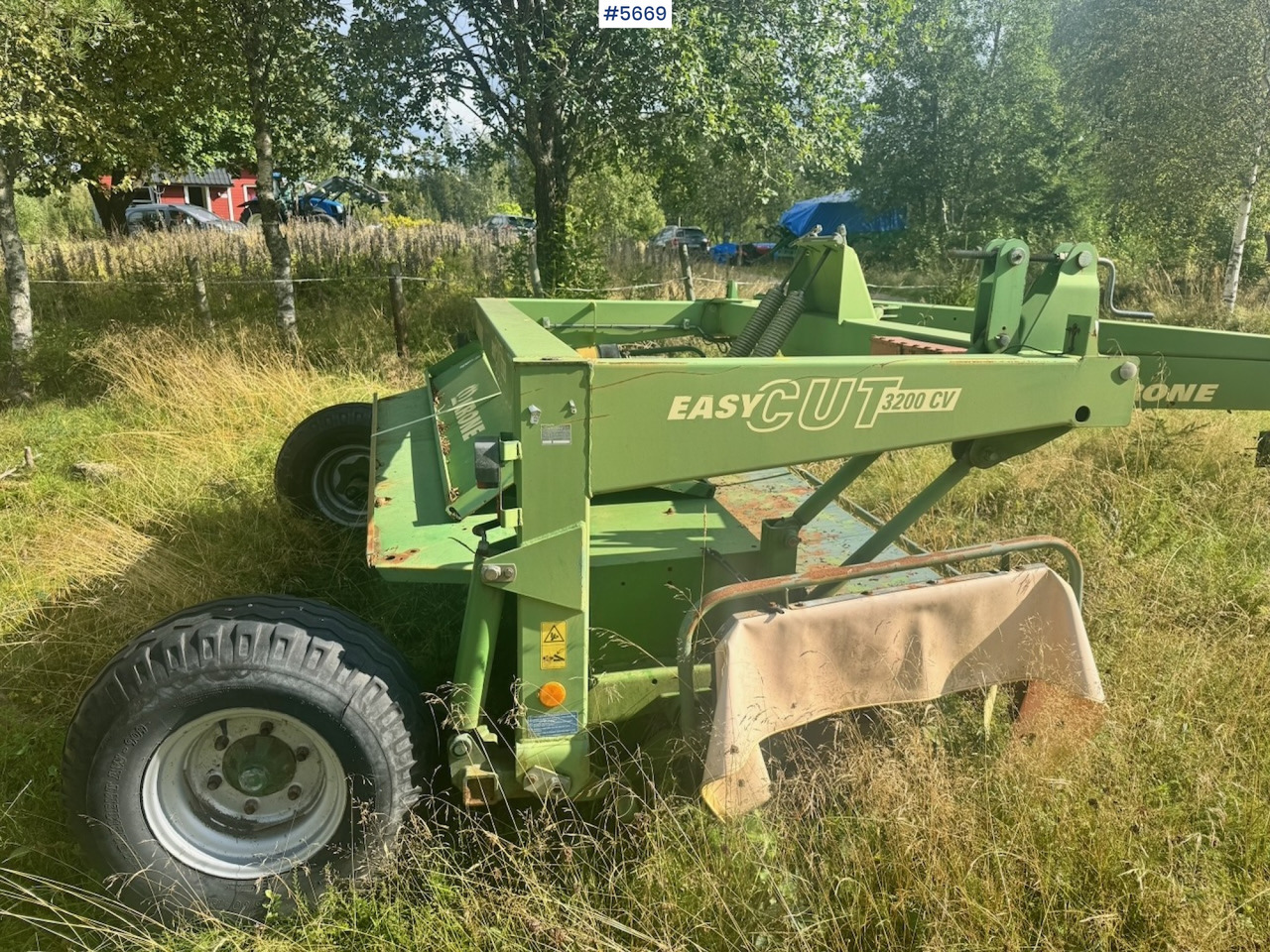 Máquina para produção de feno 2007 Krone EasyCut 3200 Mower: foto 8