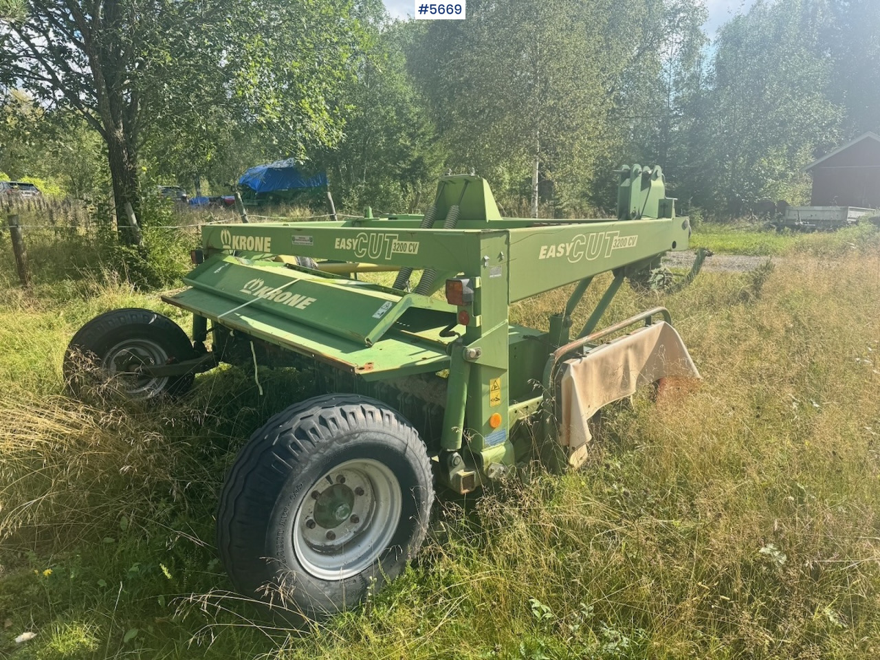Máquina para produção de feno 2007 Krone EasyCut 3200 Mower: foto 6