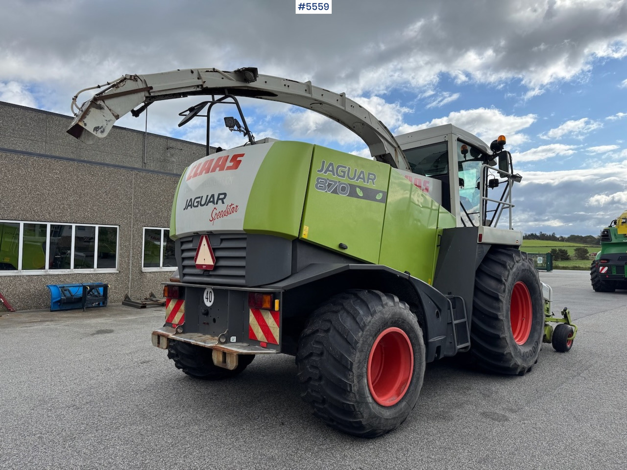 2008 Claas Jaguar 870 - Máquina para produção de feno: foto 4 2008 Claas Jaguar 870 - Máquina para produção de feno: foto 4