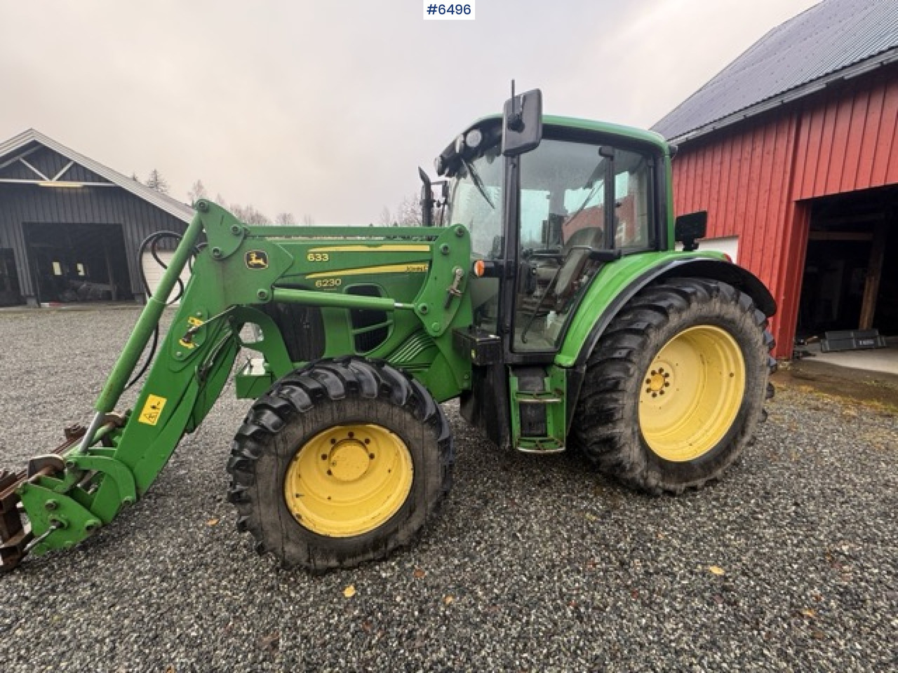 Trator 2008 John Deere 6230 Premium with front loader and 3rd function: foto 8