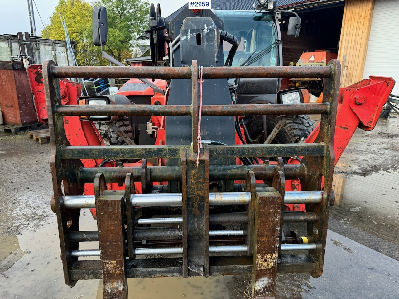 Empilhador telescópico 2009 Manitou MT 1440 Telescopic truck w/ Bucket, Pallet forks and Lifting jib: foto 10