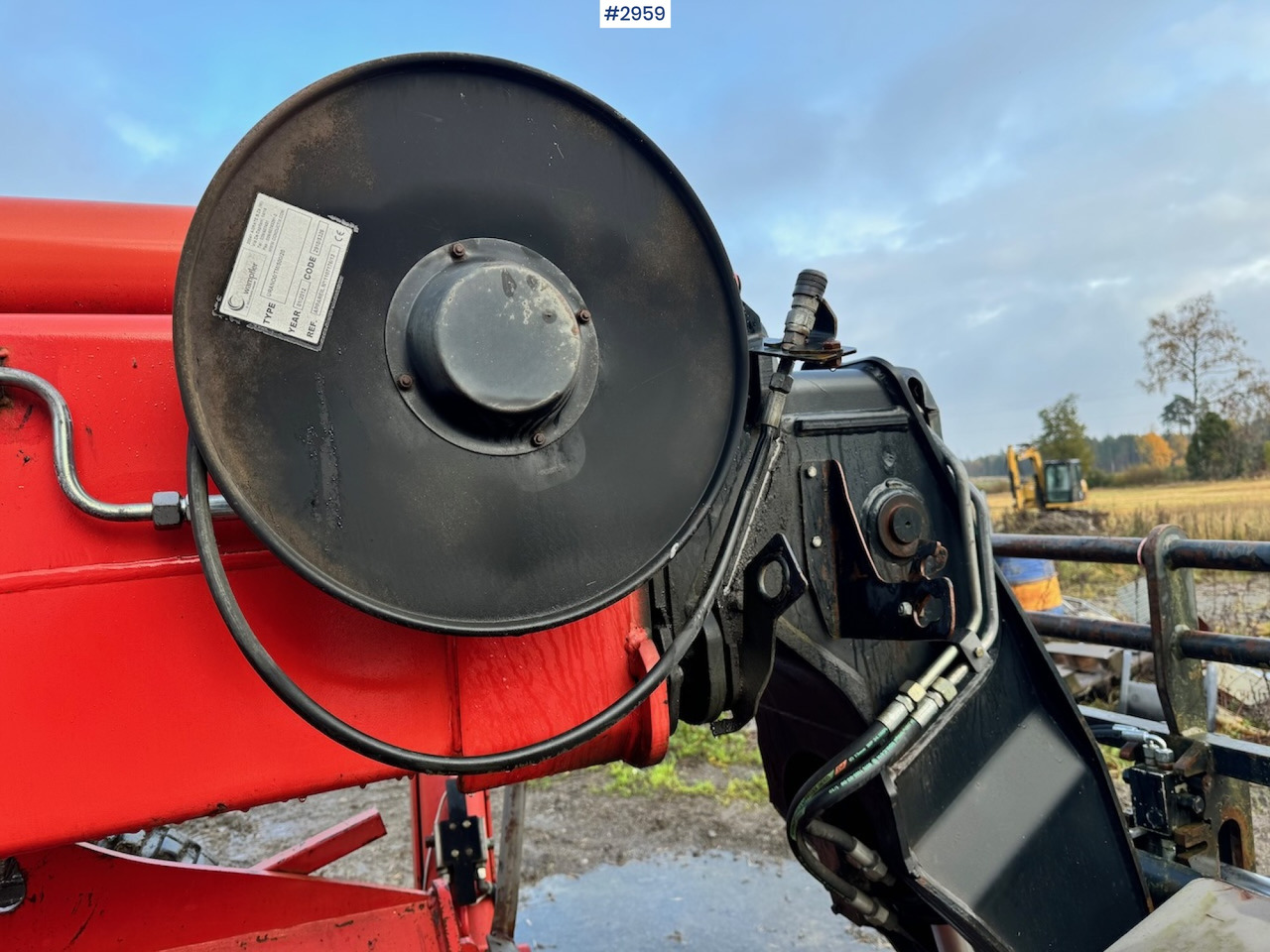 Empilhador telescópico 2009 Manitou MT 1440 Telescopic truck w/ Bucket, Pallet forks and Lifting jib: foto 13