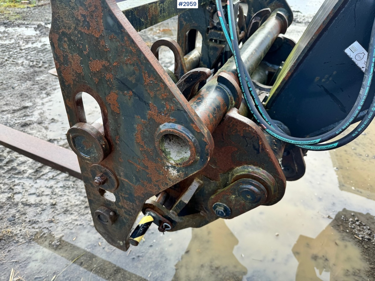 Empilhador telescópico 2009 Manitou MT 1440 Telescopic truck w/ Bucket, Pallet forks and Lifting jib: foto 14