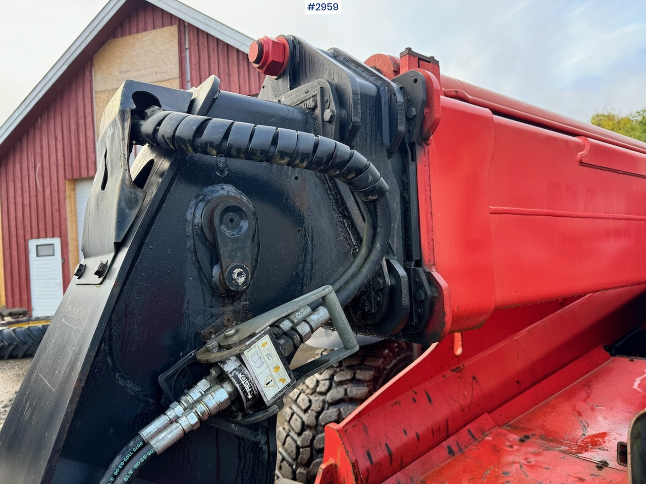 Empilhador telescópico 2009 Manitou MT 1440 Telescopic truck w/ Bucket, Pallet forks and Lifting jib: foto 19