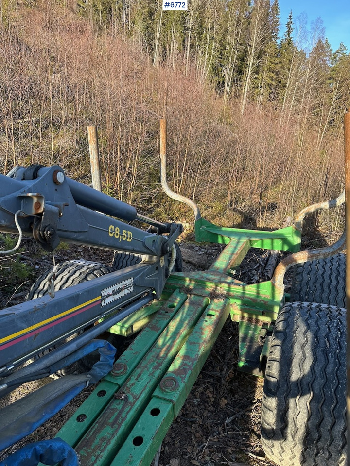 2011 Farma CT 8,5 - 12 Timber trailer - Reboque transporte de madeira: foto 4 2011 Farma CT 8,5 - 12 Timber trailer - Reboque transporte de madeira: foto 4